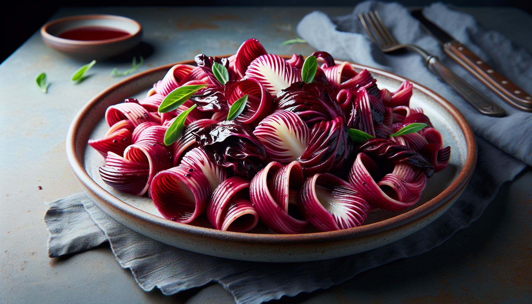 Radicchio rosso pasta